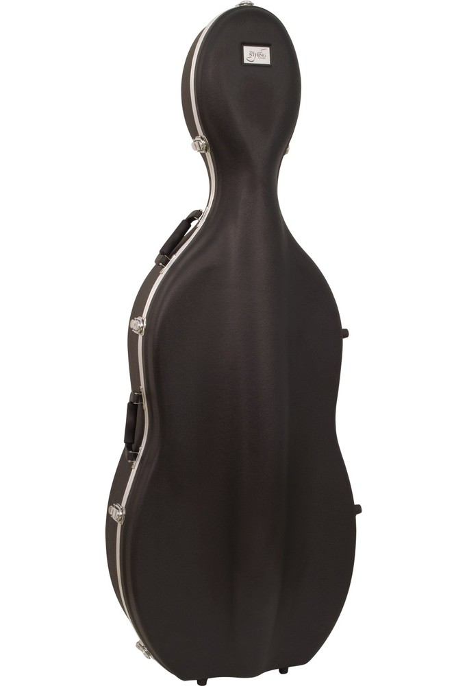 Bellafina ABS Cello Case with Wheels 1/2 Size