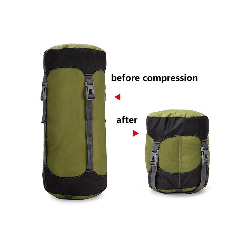 Waterproof Compression Stuff Sack Storage Bag For Camping Hiking Sleeping Bag