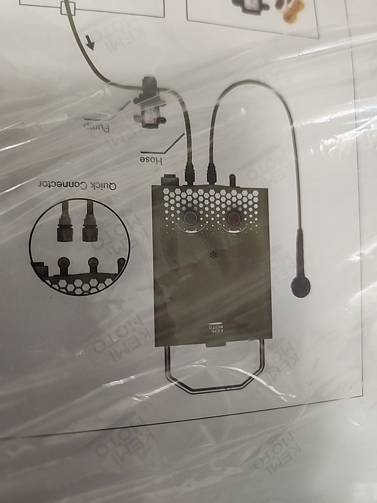 KEMIMOTO Camping Portable Tankless Water Heater with 1.2GPM Pump，5L (H)