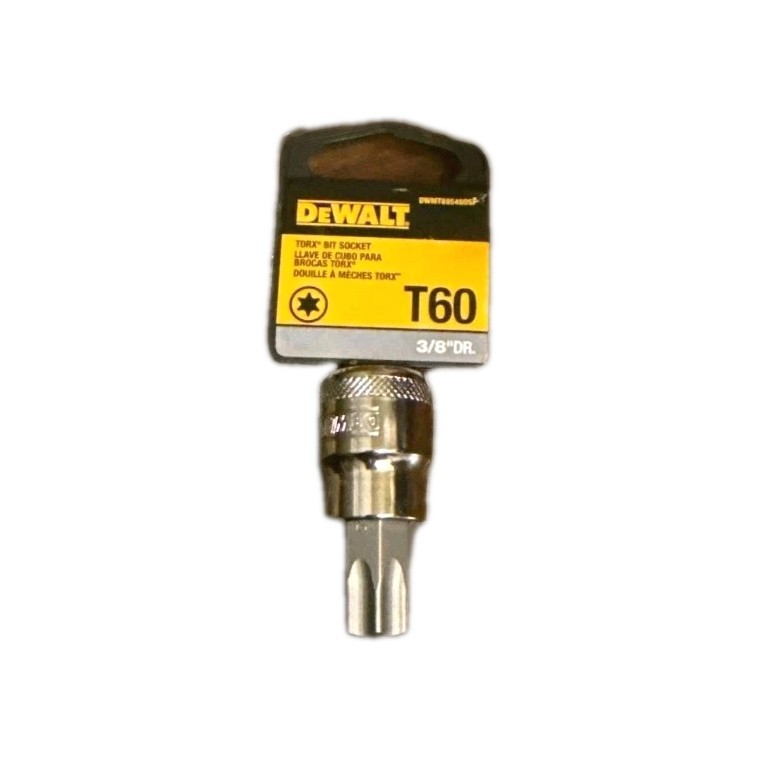 ✅️New DeWalt T60 Torx Socket with 3/8 Drive Chrome✅️