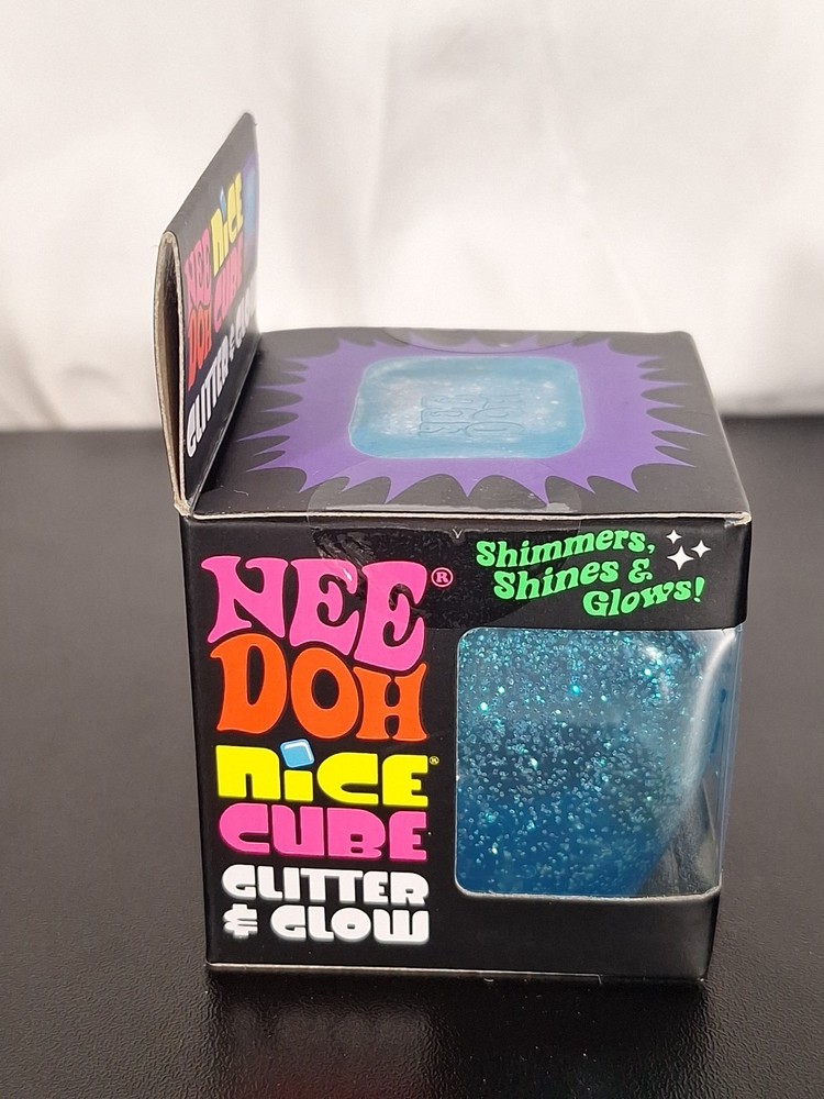 Nee Doh Nice Cube Glitter & Glow