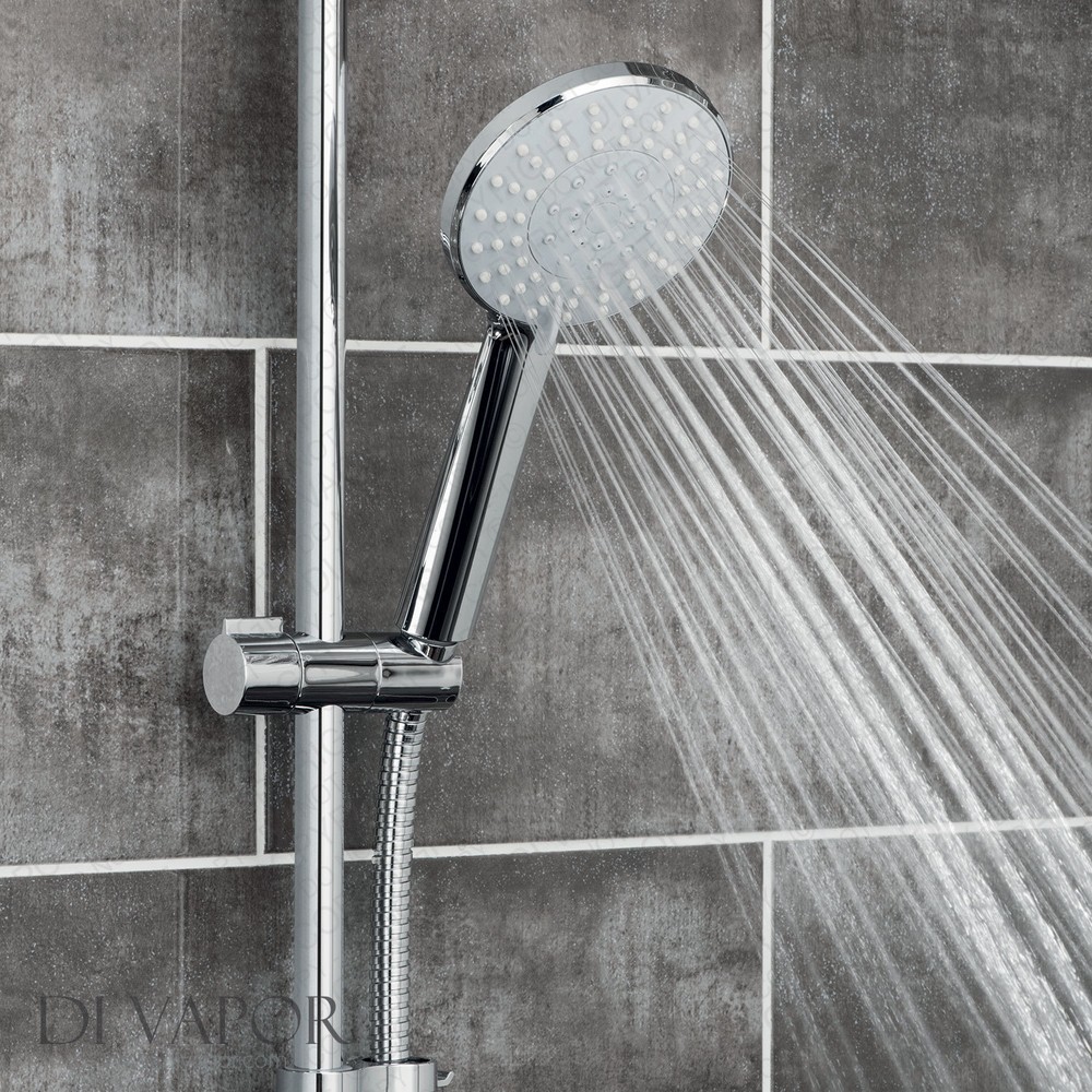 Vado EVO-MFSRK-C/P Evolve Multi-Function Slide Rail Shower Kit EVO-MFSRK-DB-CP