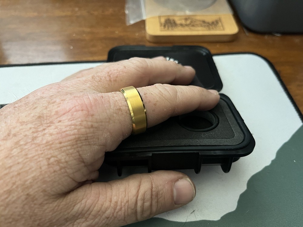Ridge Men’s Ring Set Gold Size 13