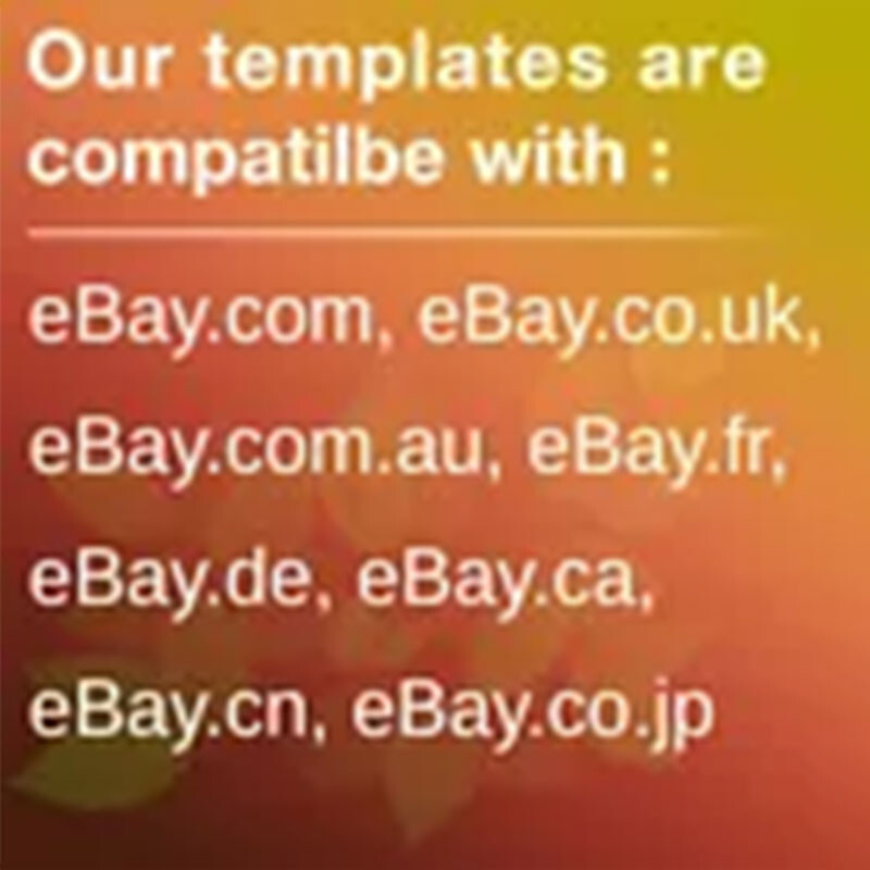Template Listing eBay Mobile Responsive Design Professional 2019 HTTPS