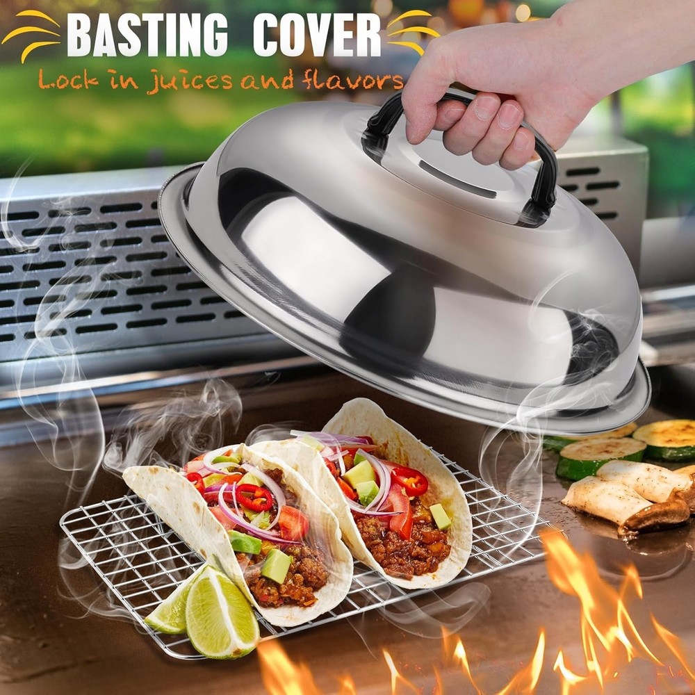 33PCS Griddle Accessories Kit Blackstone Flat Top Grill Accessories Tools W/