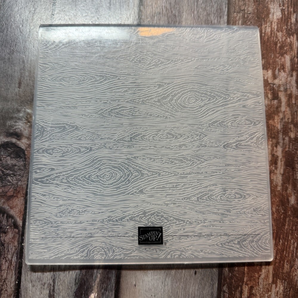 Stampin' Up Timber Embossing Folder