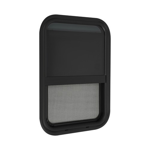 RV Window Slide Window Clip-on Mounting Rectangular Vertical Venting Window