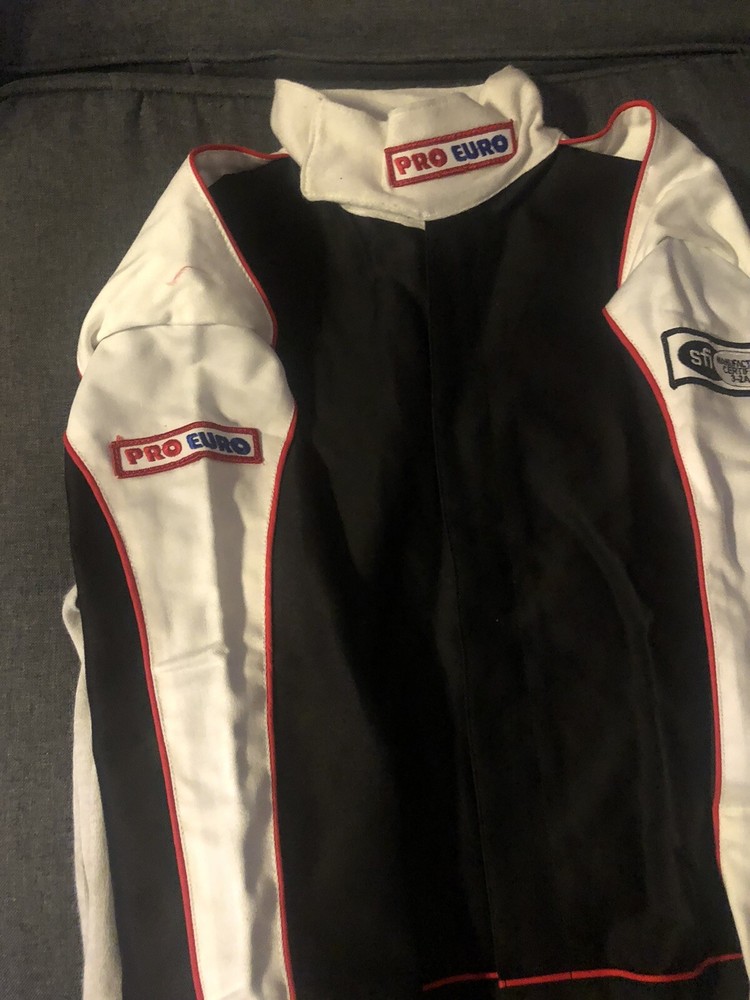 Guard Line Racing Suit Size L Black