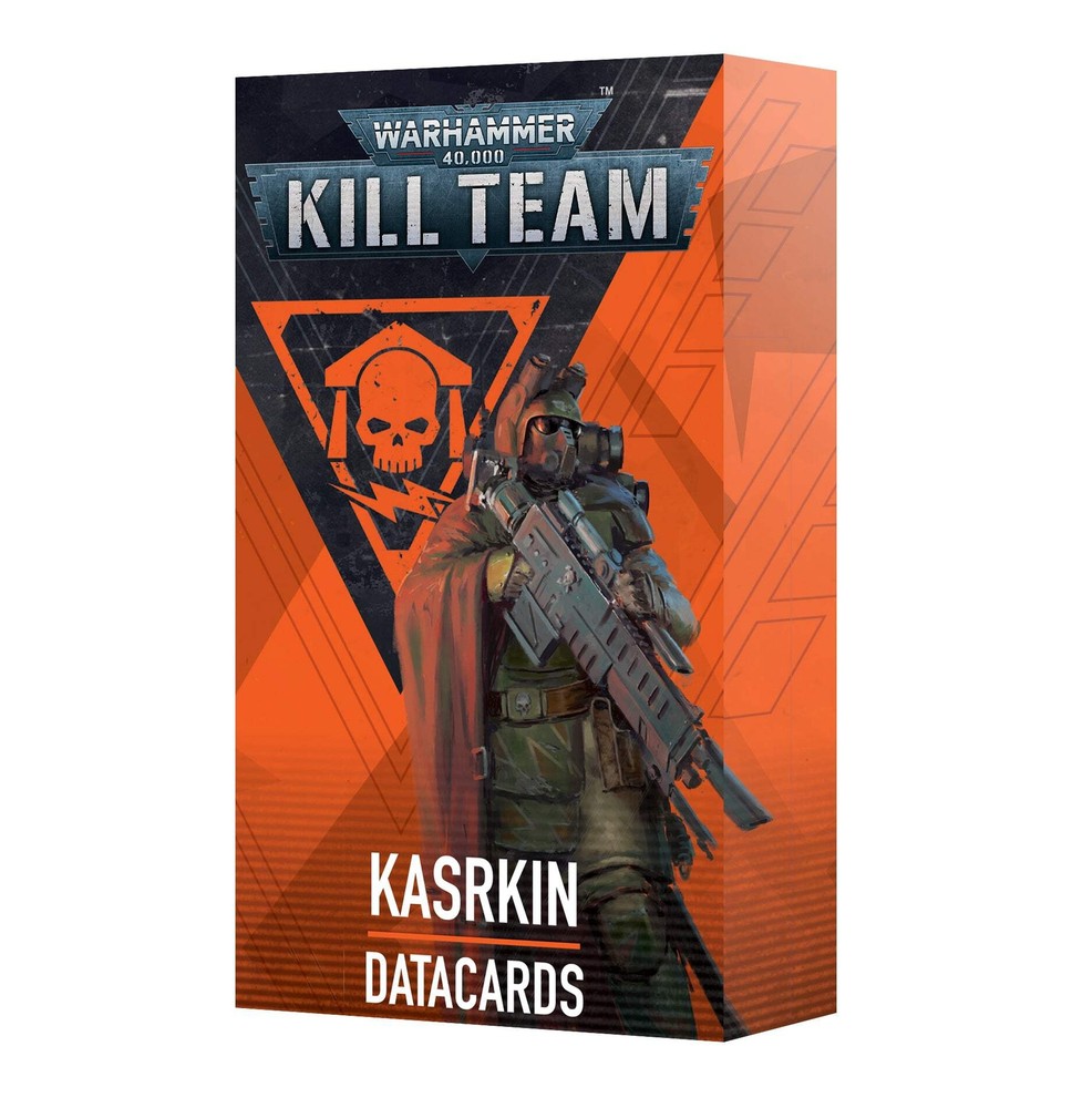 Astra Militarum - Kasrkin Datacards: Games Workshop Kill Team