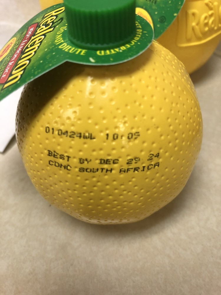 4.5oz 100% Real Lemon Juice