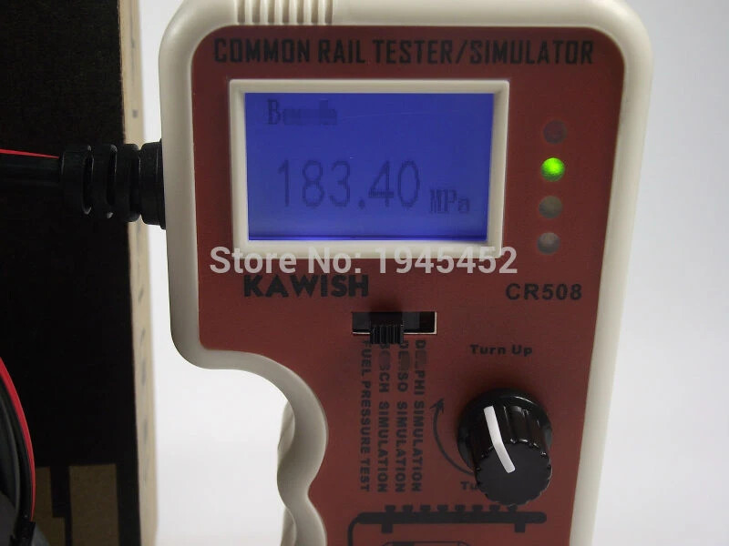 CR508S Digital Common Rail Pressure Tester For High Pump Engine Diagnostic Tool