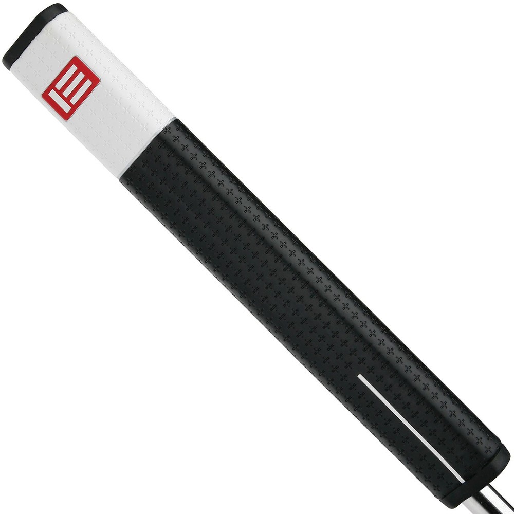 Evnroll Gravity Press ERZ Zero Black/White 3° Forward RH Putter Golf Grips