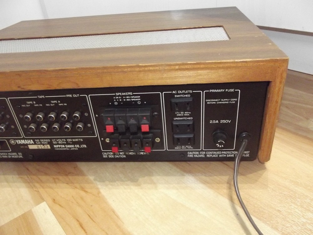 Vintage Yamaha CA-400 Amplifier
