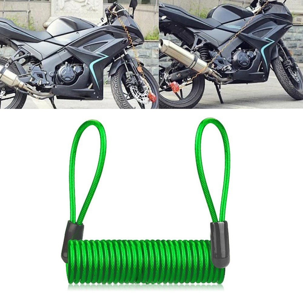 Disc Lock Reminder Cable Secure Your Motorcycle or Scooter Effortlessly