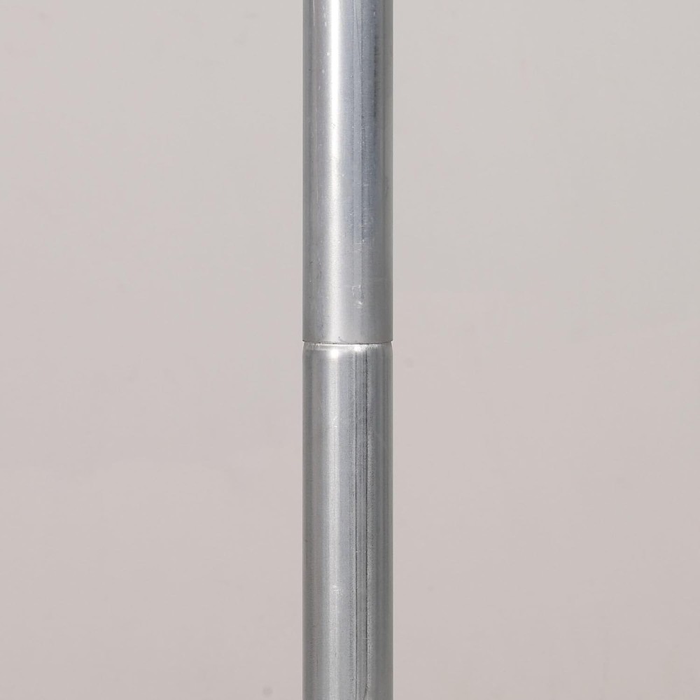 Steel Outdoor Clothesline Single T-Post Silver