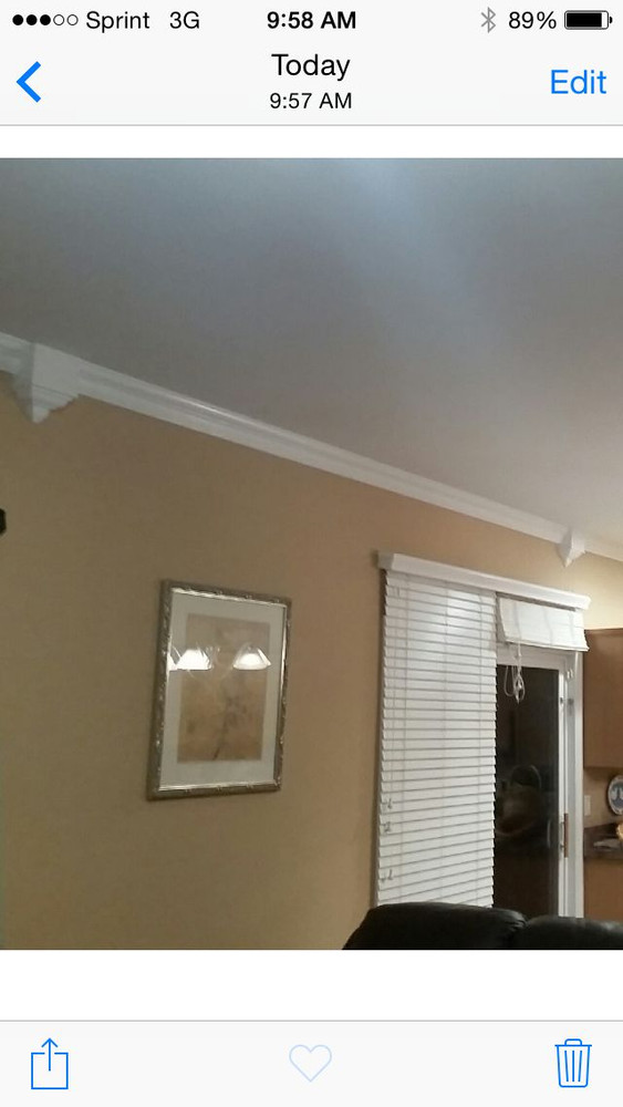 Crown Molding Corners (7 pack) For 4 5/8” Transition!