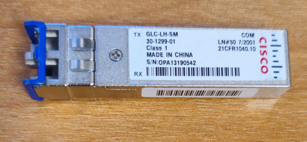 Genuine CISCO GLC-LH-SM 30-1299-01 Transceiver Module