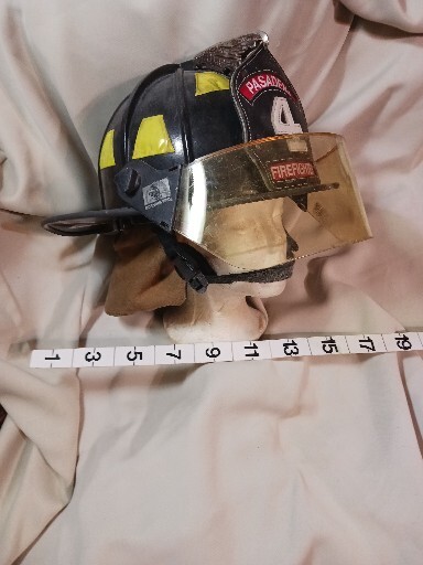 Fireman’s Helmet With Shield Neck Protector