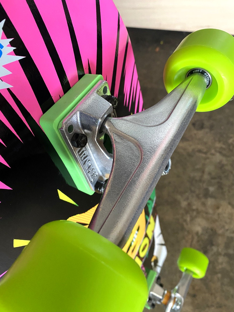 Official Vision Psycho Stick Tracker Trucks Modern Concave Skateboard Complete