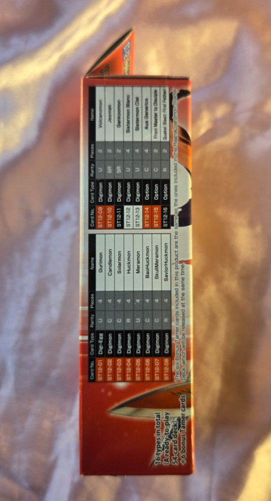 Digimon CCG Starter Deck Jesmon *New/Sealed*