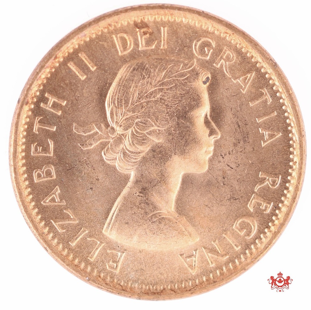 1960 Canada 1 Cent - MS64 - Lot#19976