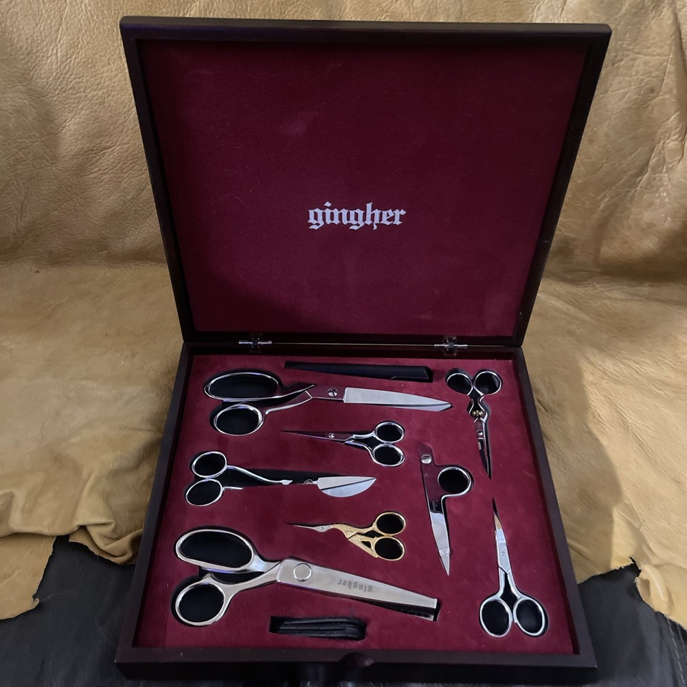 Gingher 8 Piece Scissor Collection Box Set