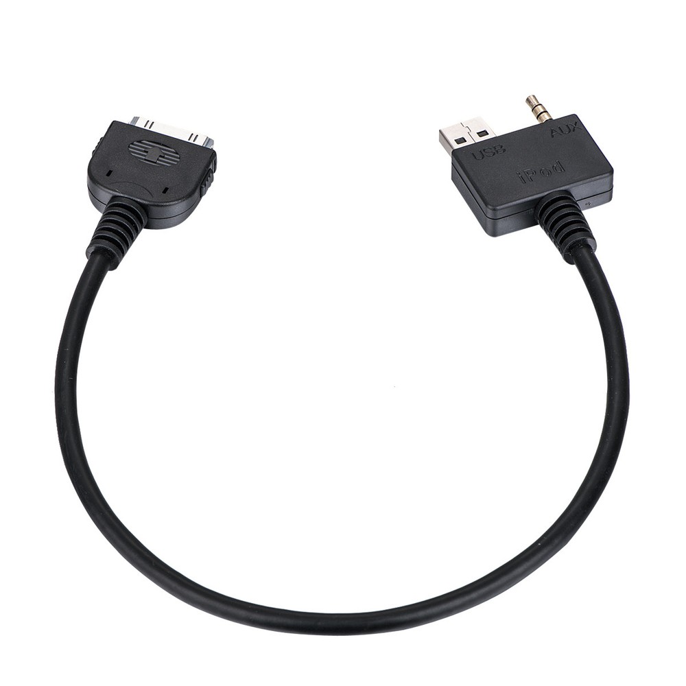 AUX Input Cable Interface For Hyundai Kia For iPhone 4 4S iPod Nano