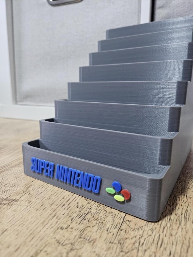 SNES Super Nintendo Display Game Stand Holder