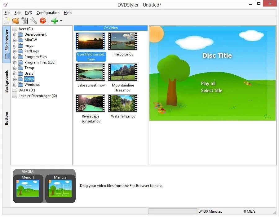 DVDStyler 2026 - DVD Creator & Authoring Software | CD DVD Burner Burning