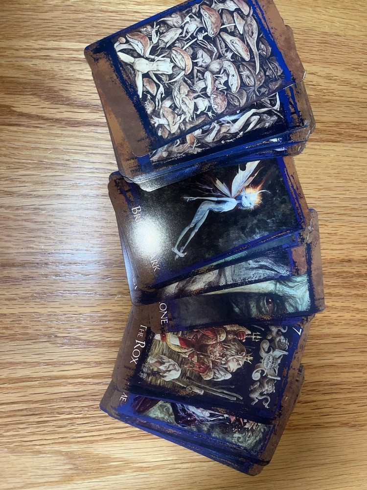 Fantasy Illustrated Tarot Card Deck with Artwork