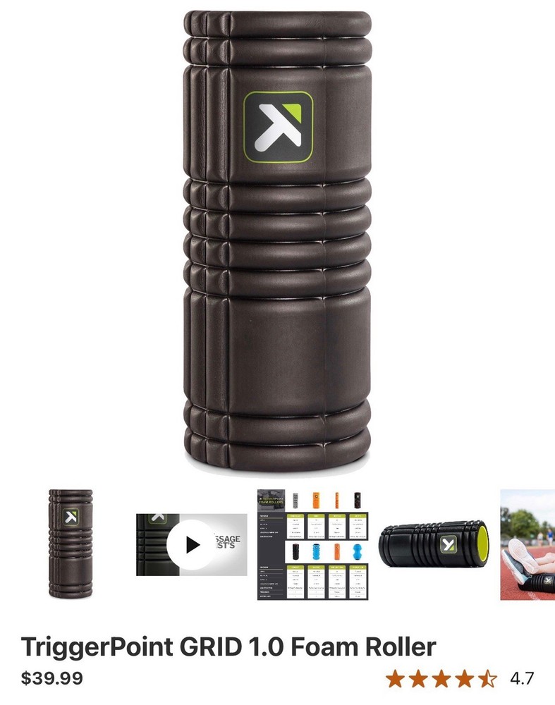 13" Trigger Point Performance - The Grid - Revolutionary 5.5" Foam Roller Green!