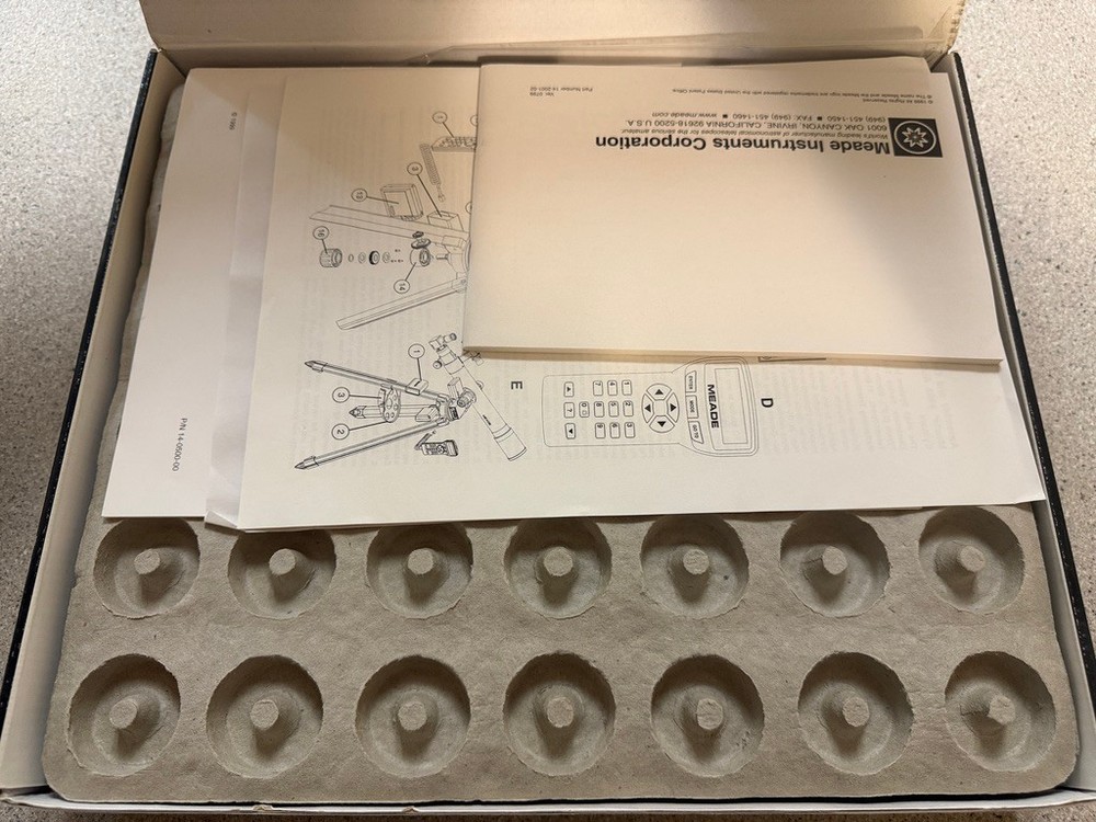 Meade #493 Autostar Telescope Computer Controller System Digital telesc Open Box