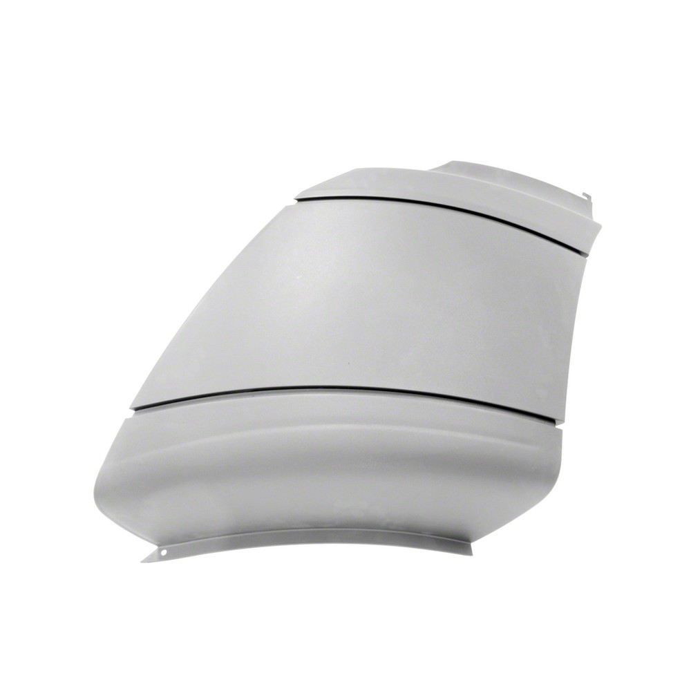 Fits a 2009-2014 International Prostar Grey Front Bumper End Left