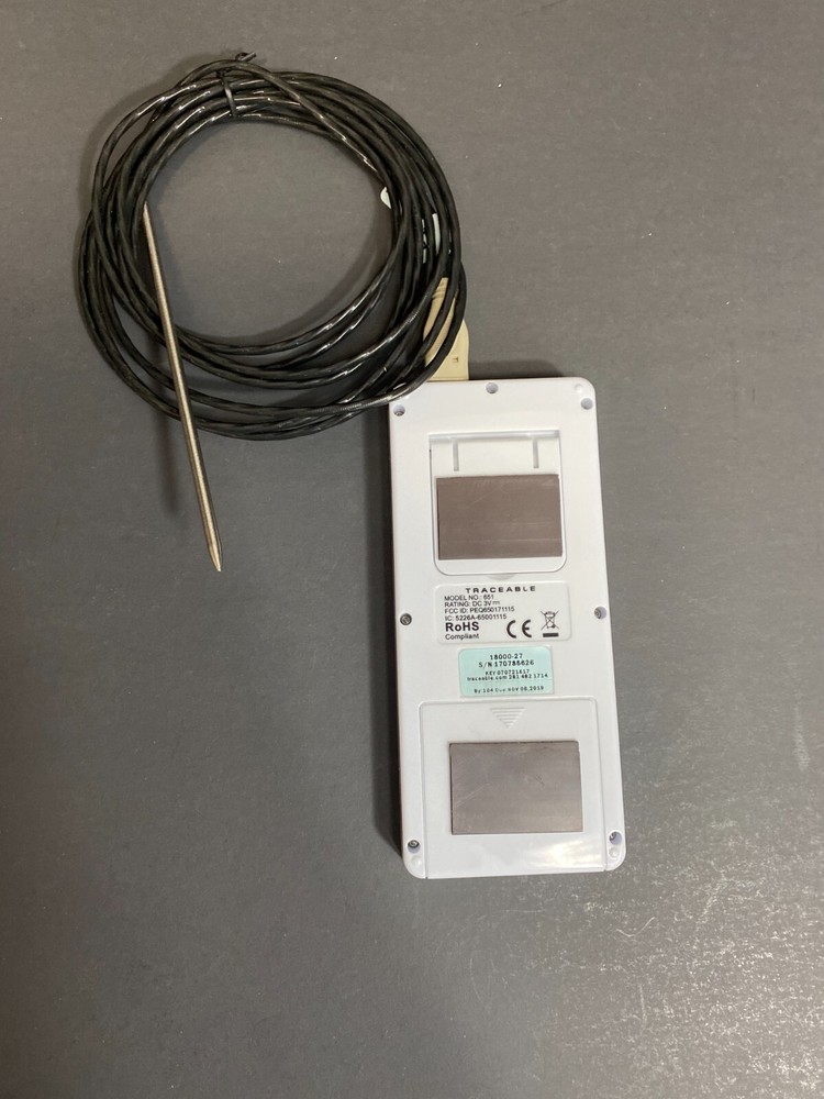 Traceable WIFI Data Logging Refrigerator Freezer Thermometer with SS Probe