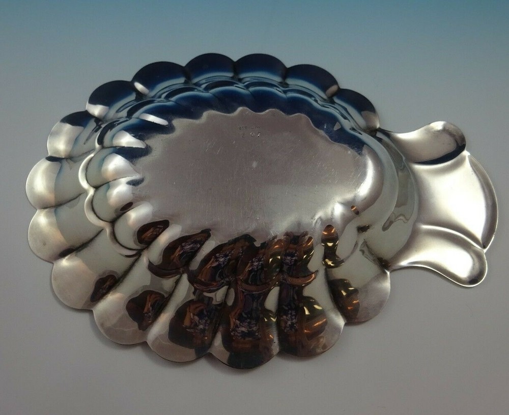 Sterling Silver Bowl with Scalloped Edge (#4386)
