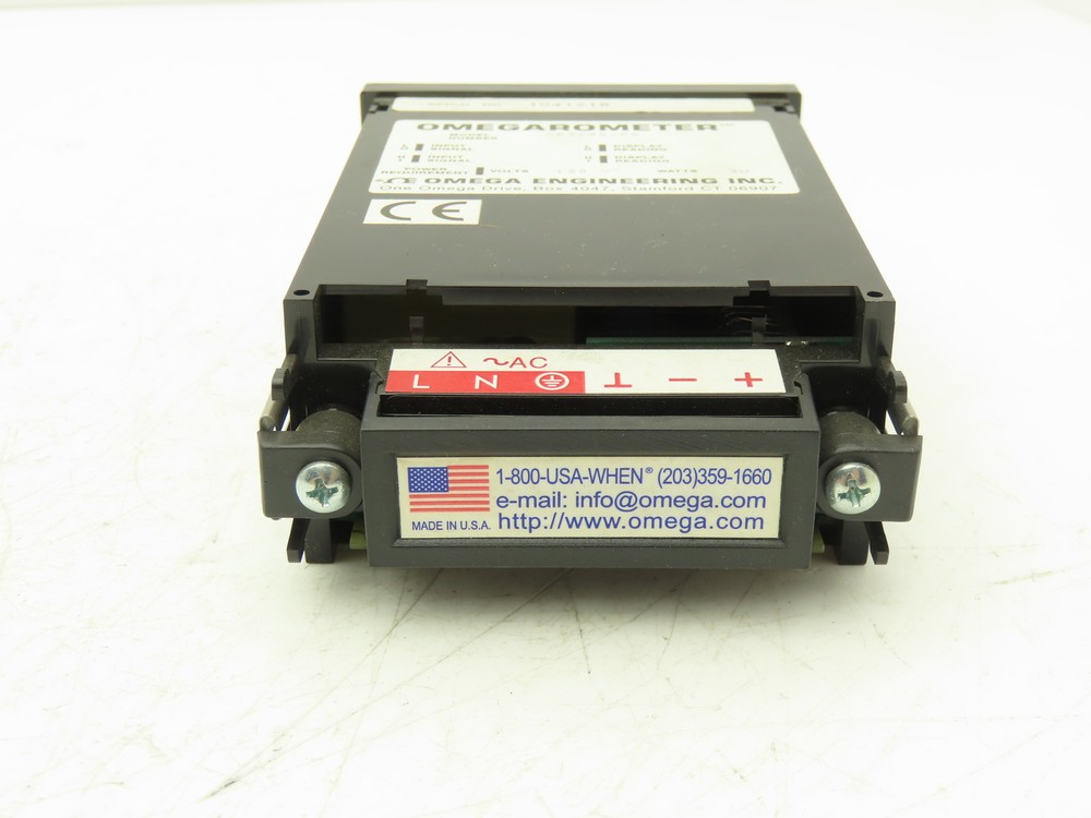Omega DP2140-P8 Digital Panel Meter Display 120V DP2000 Omegarometer