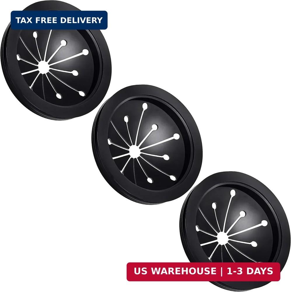 3 Pcs Garbage Disposal Splash Guards Sink Baffle Disposal Replacement Multi-func