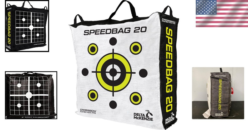 20'' Nylon Archery Target with Dual Sided Aiming Points - Perfect for Hunters