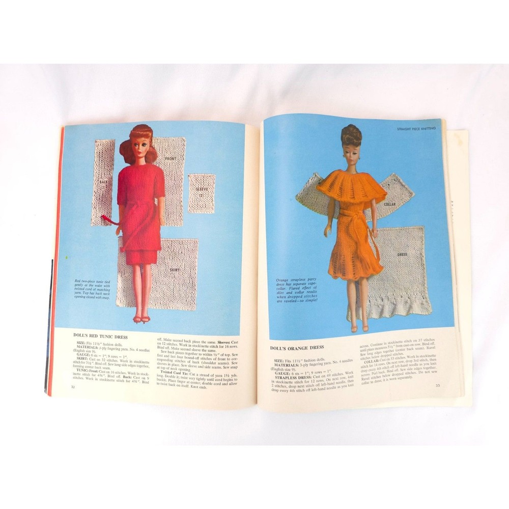 1965 Vintage McCall's Knitting Guide Step by Step For Beginners Paperback