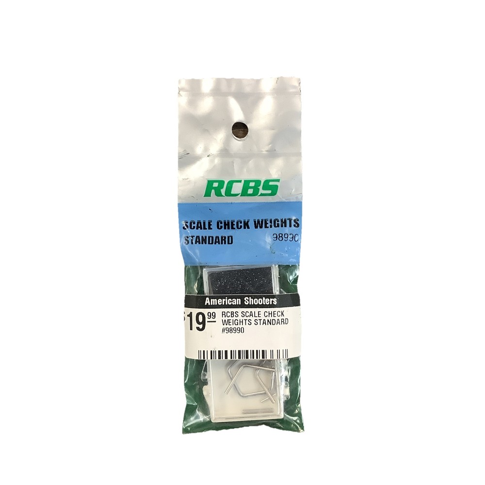 RCBS Standard Scale Check Weights 98990