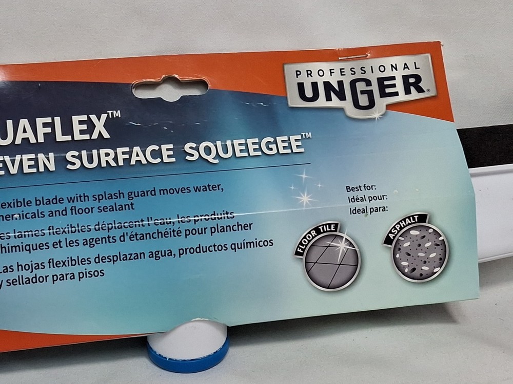 Unger 18" Aquaflex, Uneven Surface Squeegee,