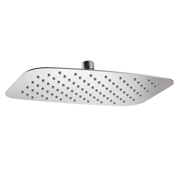 300*200mm Shower Head Rainfall Bath Head Ceiling Wall Mounted Bathroom Accessory