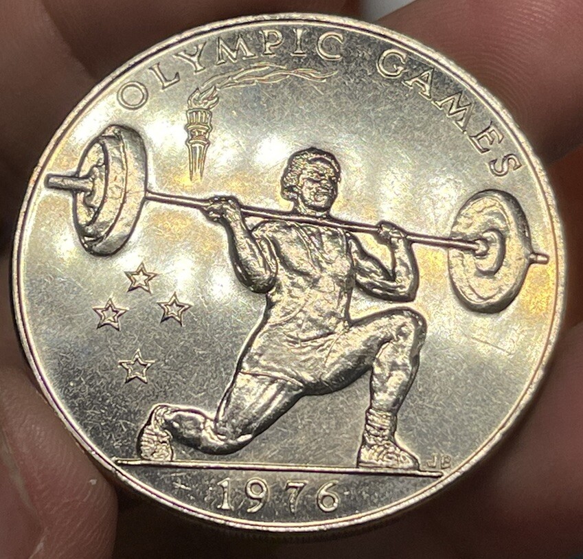 1976 Western Samoa One Dollar Coin Excellent Condition