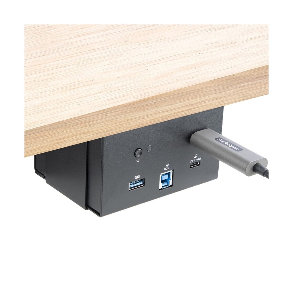 StarTech.com 4K USB-C or USB-A Docking Station Module for Conference Table Co...