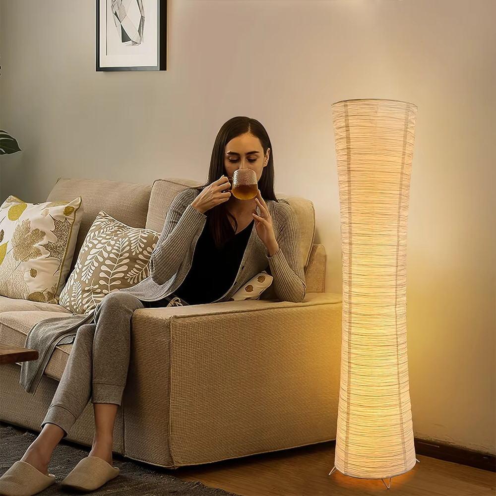 Paper LED Floor Lamp