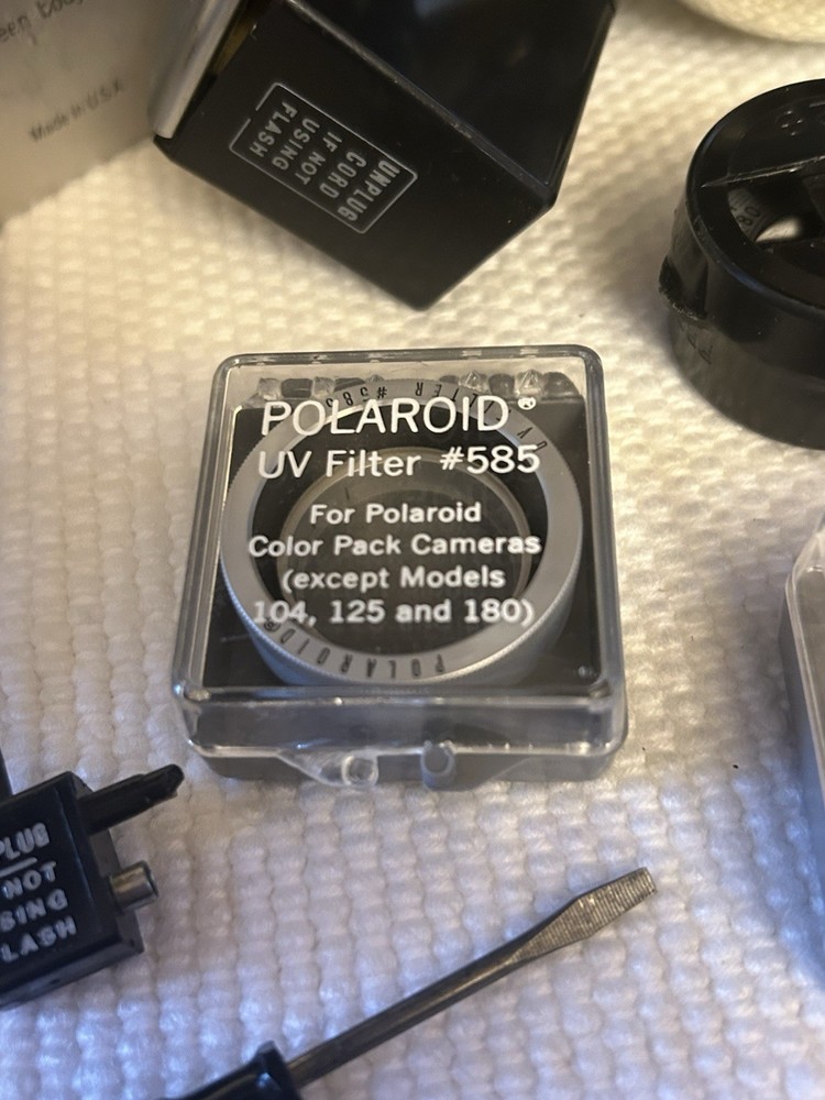 Polaroid Land Camera 240 With Case & Accessories.