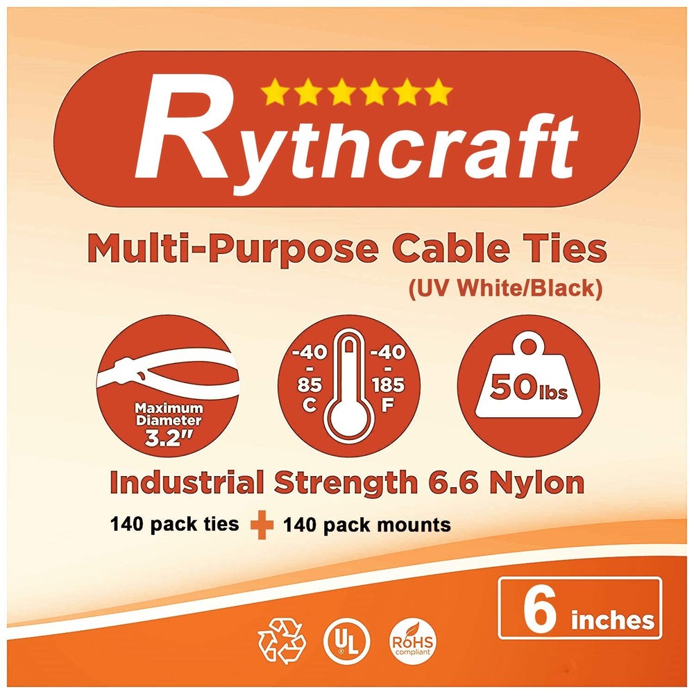 140 Pack 3/4" Zip Tie Adhesive Mounts Self Adhesive Cable Base Holders with Mult