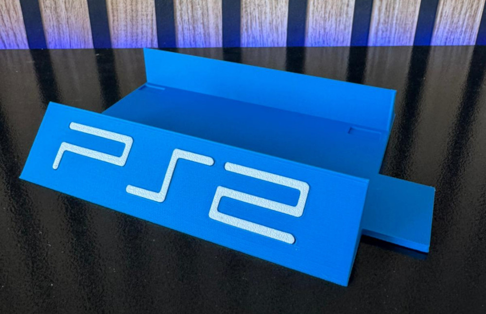 PlayStation 2 vertical stand 3D Printed