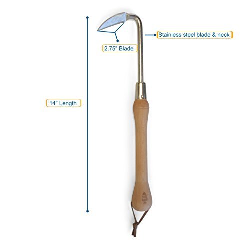 Cape Cod Weeder Hand Garden Weeding Tool Stainless Steel