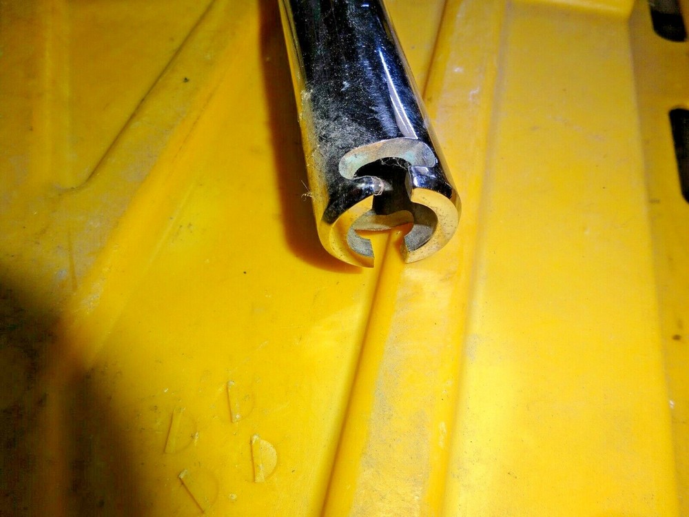 CHROME WINCH HANDLE 6" L 1/2" ID 4MM PIN